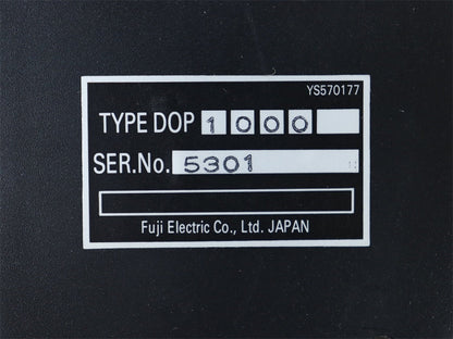 FUJI DOP1000 DOP-1000 manual operator