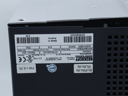 BECKHOFF AX2040 S64001-520 SERVO DRIVE