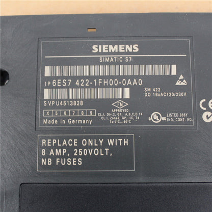 Siemens 6ES7422-1FH00-0AA0 PLC Output Module - Pulingma Automation