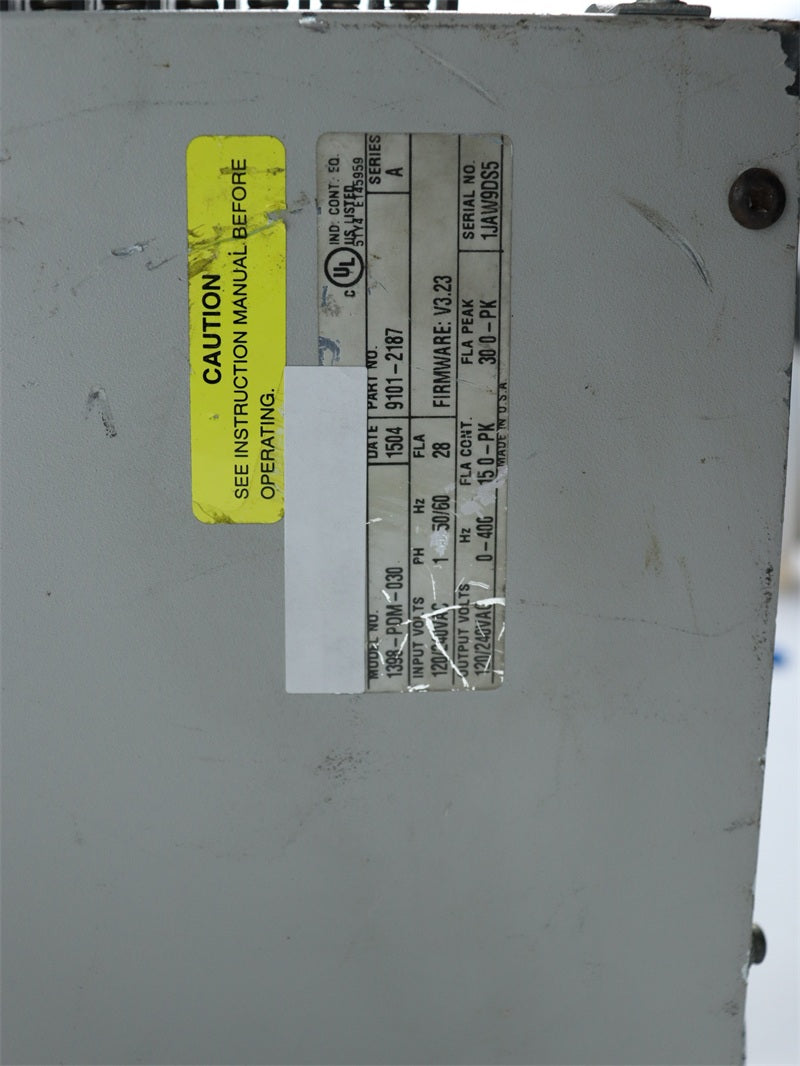 ALLEN BRADLEY 1398-PDM-030 SERVO DRIVE