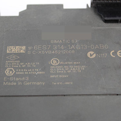SIEMENS 6ES7314-1AG13-0AB0 PLC - Pulingma Automation