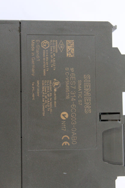 Siemens 6ES7314-6CG03-0AB0 Complete System - Pulingma Automation