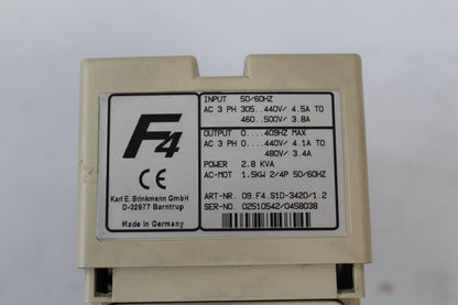 KEB 09.F4.S1D-3420/1.2 Inverter