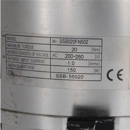 NSK M-SSB020FN502 ROBOT SERVO MOTOR