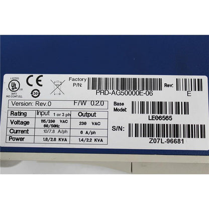 Used Kollmorgen LE06565 servo driver - Pulingma Automation