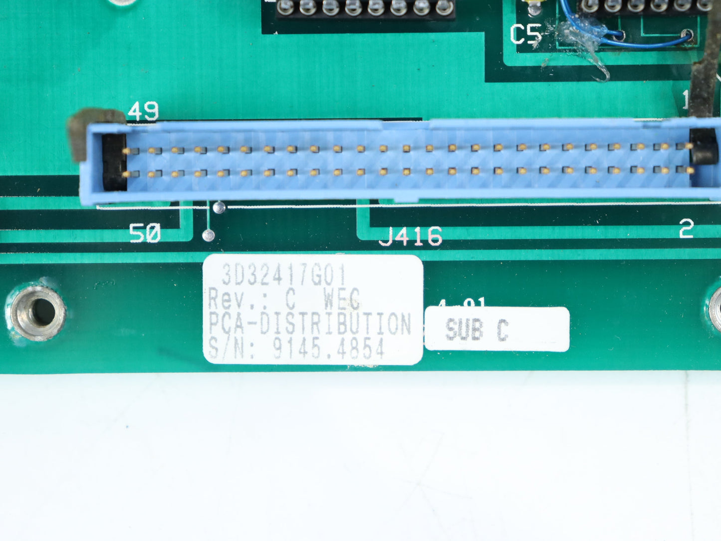 Unimation 3D32417G01 Board