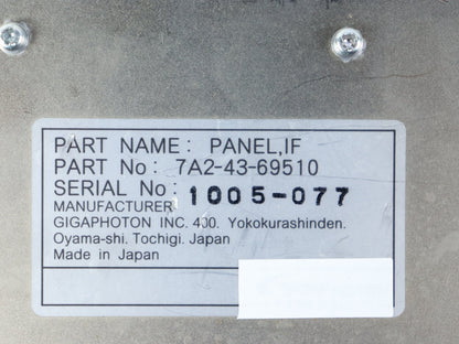 GIGAPHOTON 7A2-43-69510 CONTROLLER