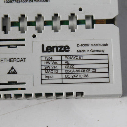 LENZE E94AYCET Ethercat Module