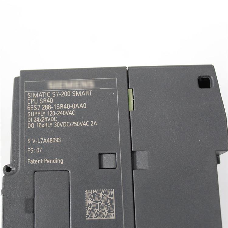 SIEMENS 6ES7288-1SR40-0AA0 CPU-SR40 SMART CPU MODULE - Pulingma Automation