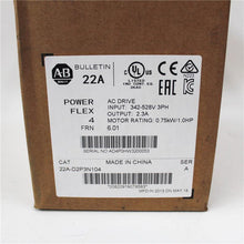 Allen Bradley 22A-D2P3N104 PowerFlex4 AC Drive Inverter 750W