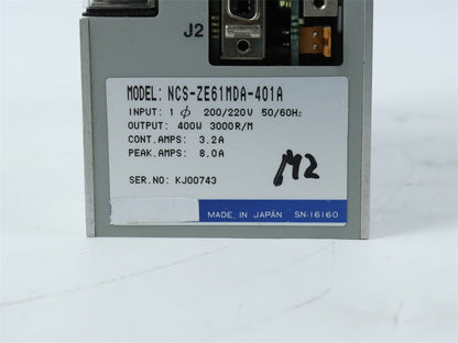 NIKKI DENSO NCS-ZE61MDA-401A Servo Driver