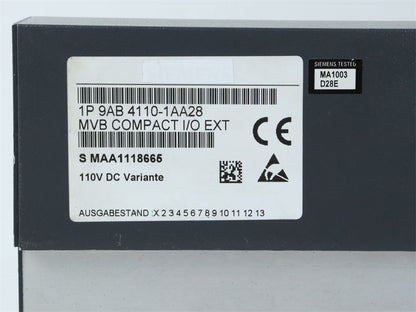 SIEMENS 1P9AB4110-1AA28 Module