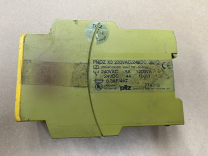 Pilz PNOZ X3 Safety Relay