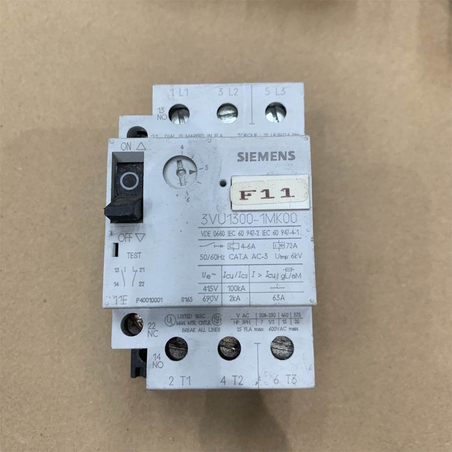 3VU1300-1ML00 3VU13001ML00 Siemens Motor Starter