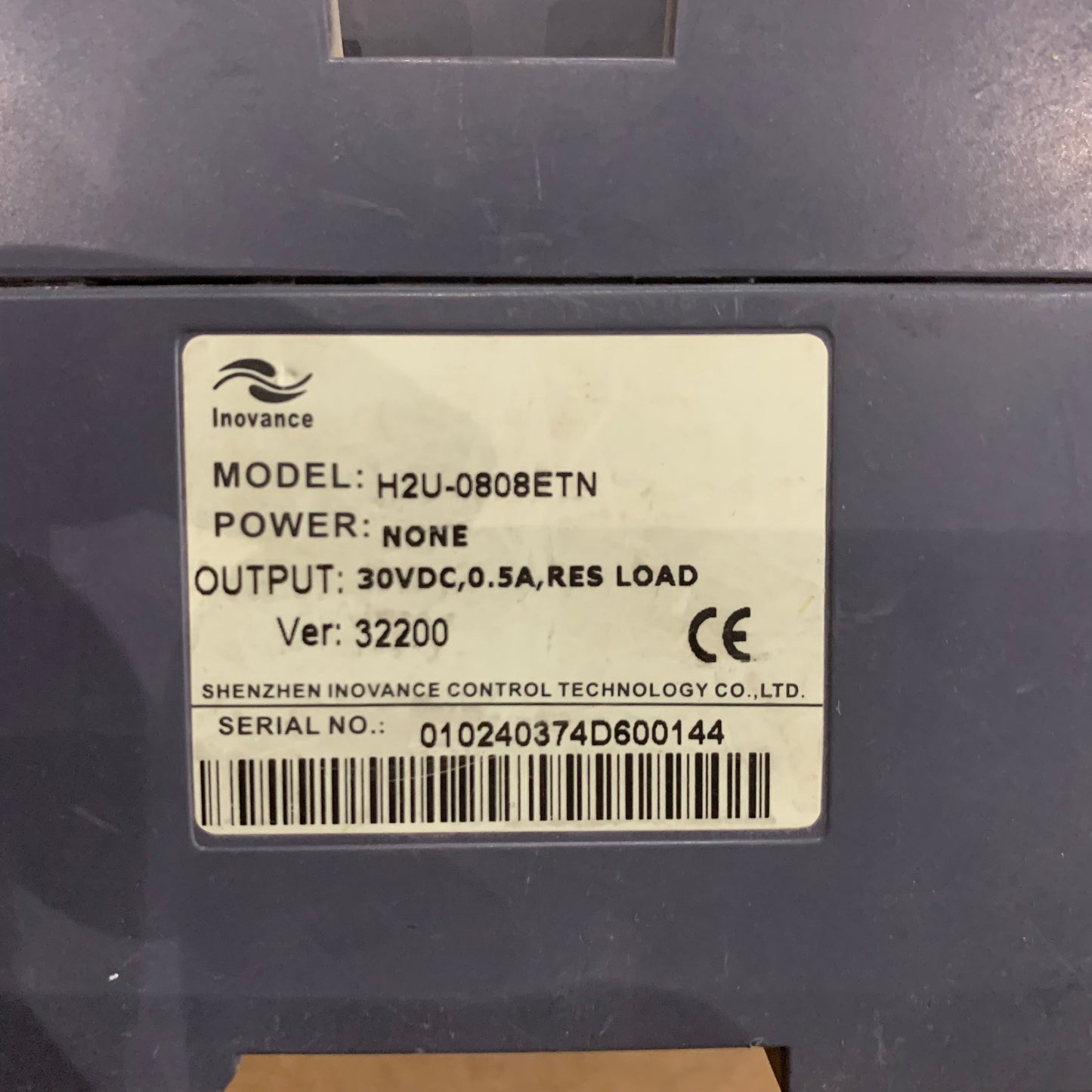INOVANCE H2U-0808ETN PLC Programmable Logic Controller