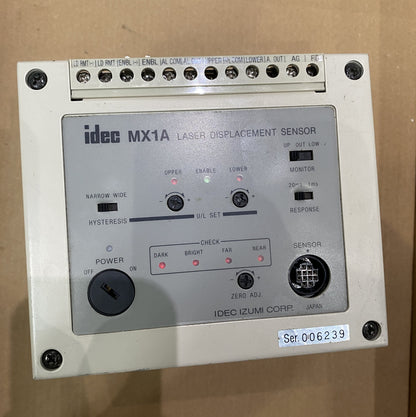 IDEC MX1A-MK1058 LASER DISPLACEMENT