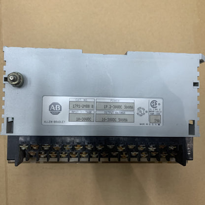 Allen-Bradley 1791-24B8 24VDC 32-Point I/O Module Block