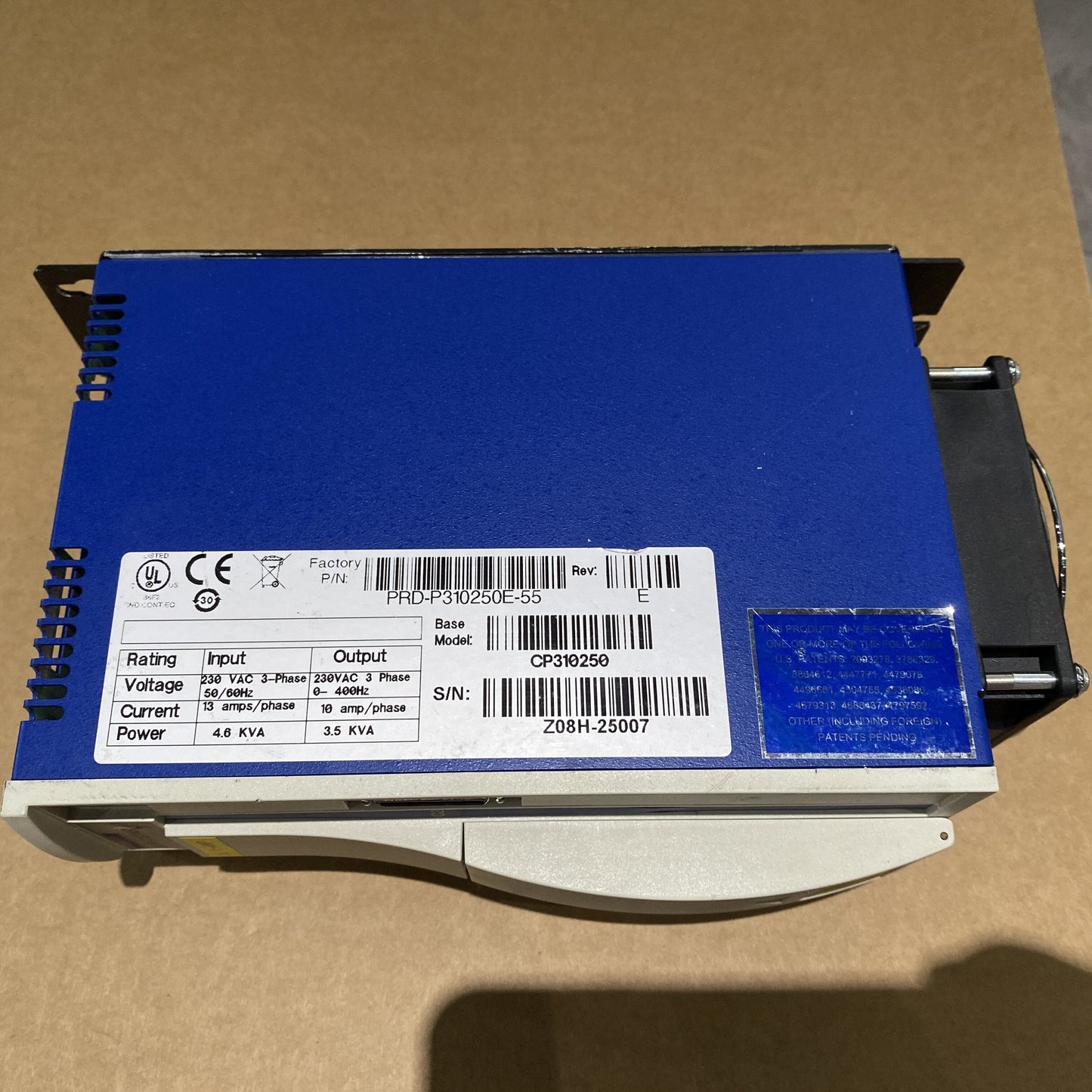 KOLLMORGEN SERVOSTAR CP310250 Controller