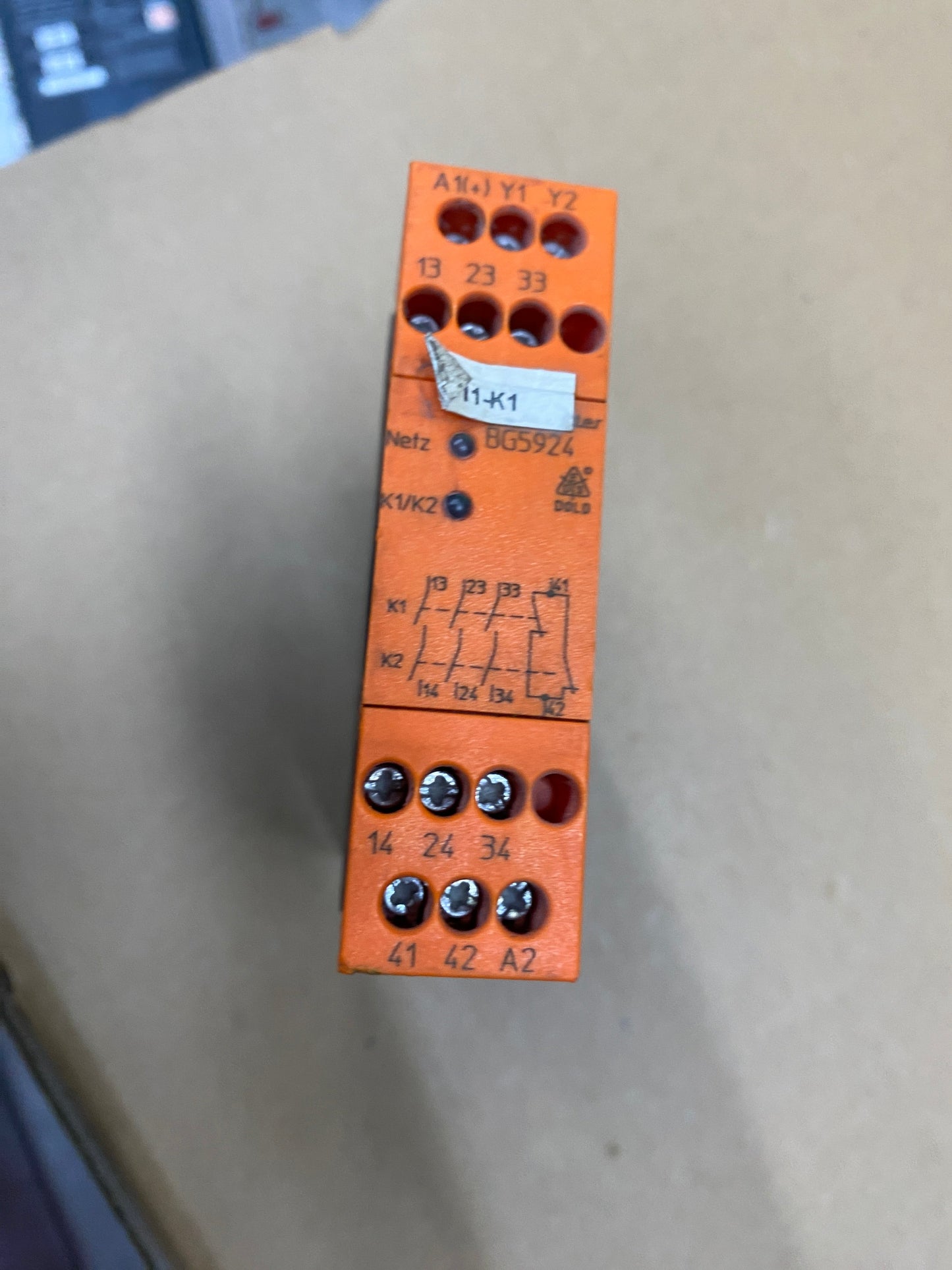 Dold bg5924 safety relay
