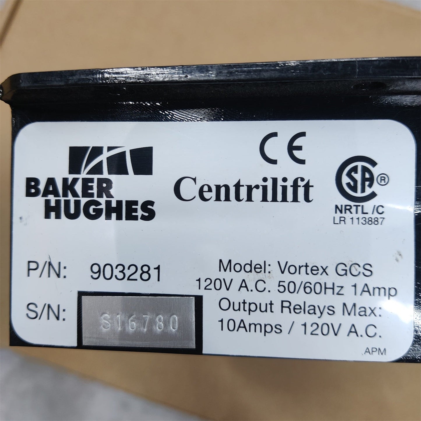 Baker Hughes Centrilift 903281 Vortex GCS Motor Controller