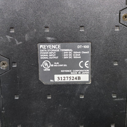Keyence DT-100 Data Storage Terminal