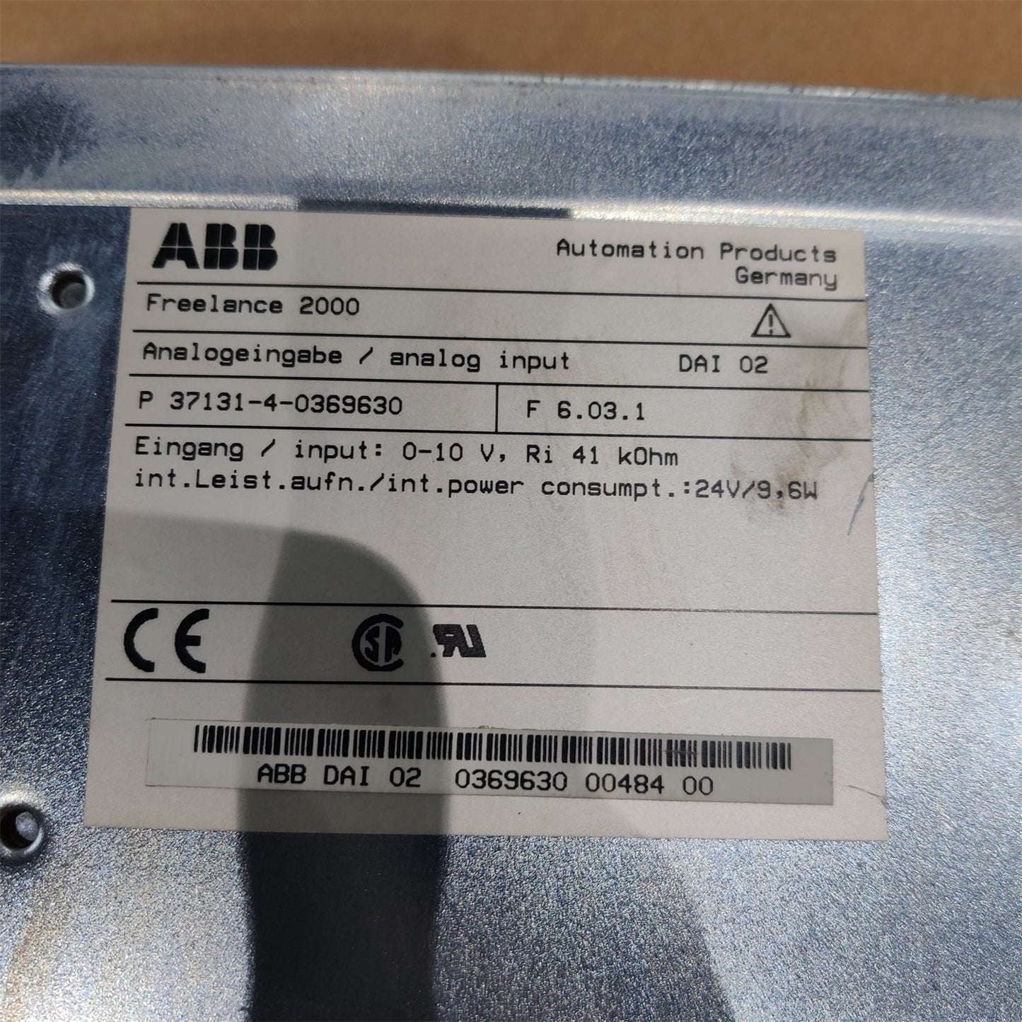 ABB/ H B Freelance 2000 DAI02