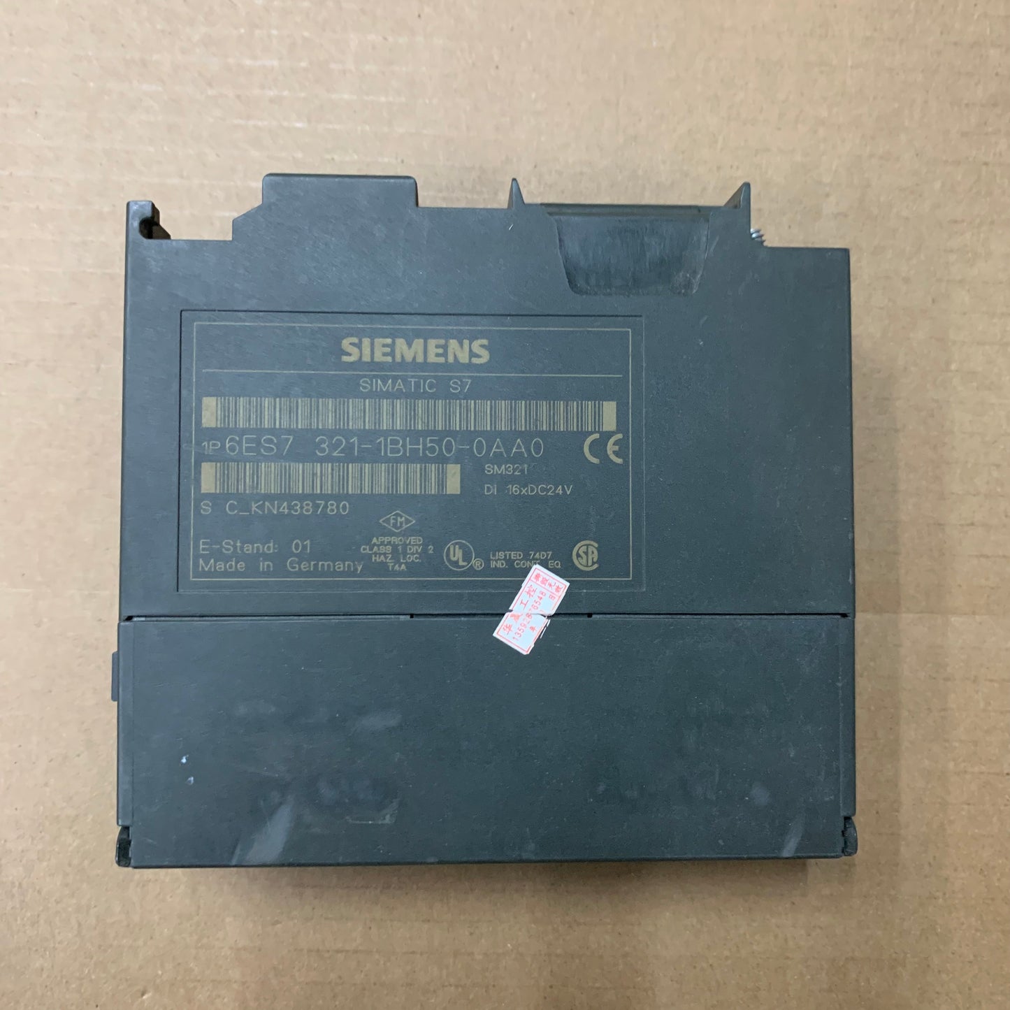 SIEMENS 6ES7321-1BH50-0AA0 PLC MODULE