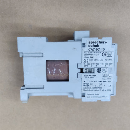 SPRECHER+SCHUH CA7-9C-10 Contactor