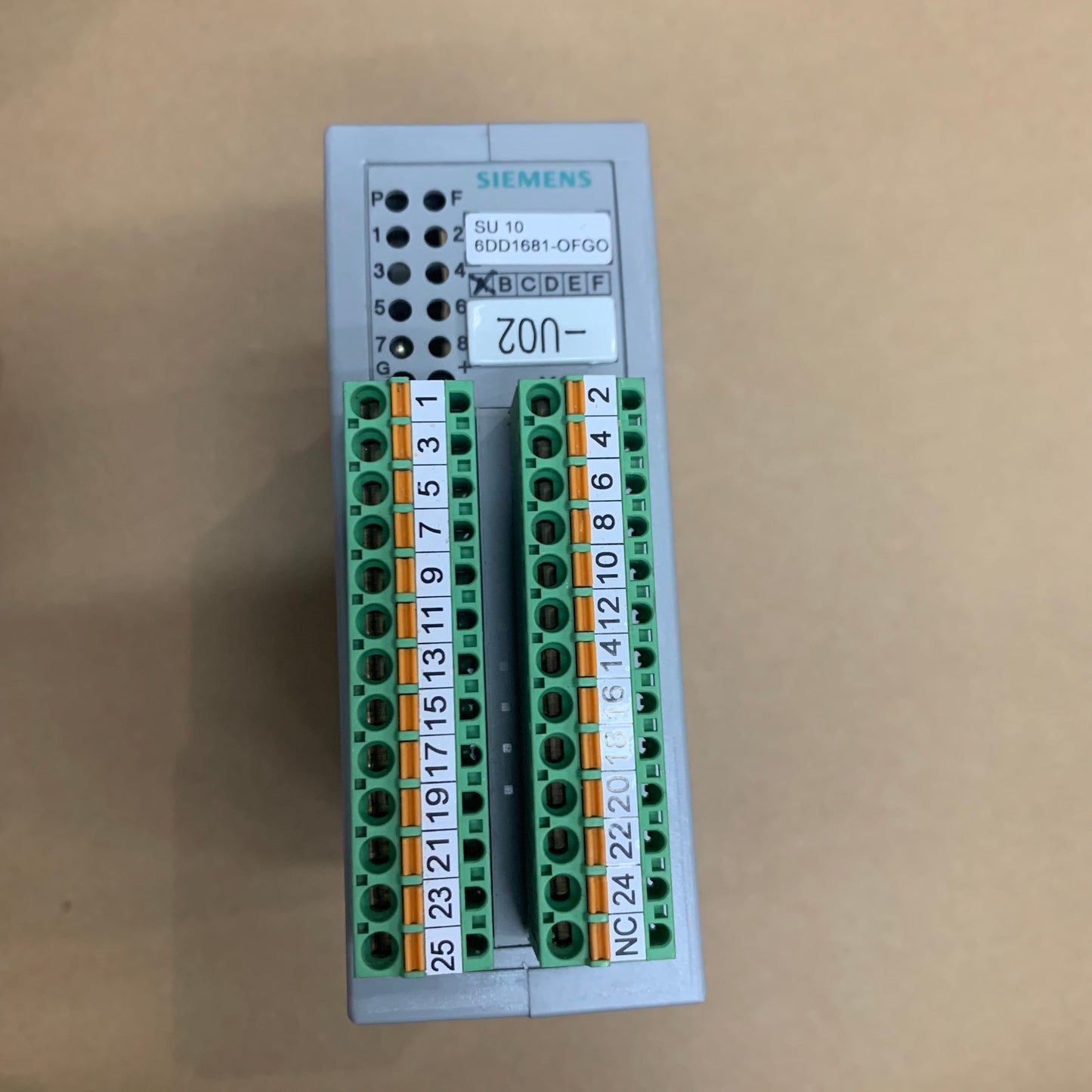 SIEMENS 6DD1681-OFGO MODULE