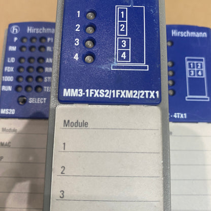 HIRSCHMANN MS20-0800SAAEHH06.0.03 MICE Media Module