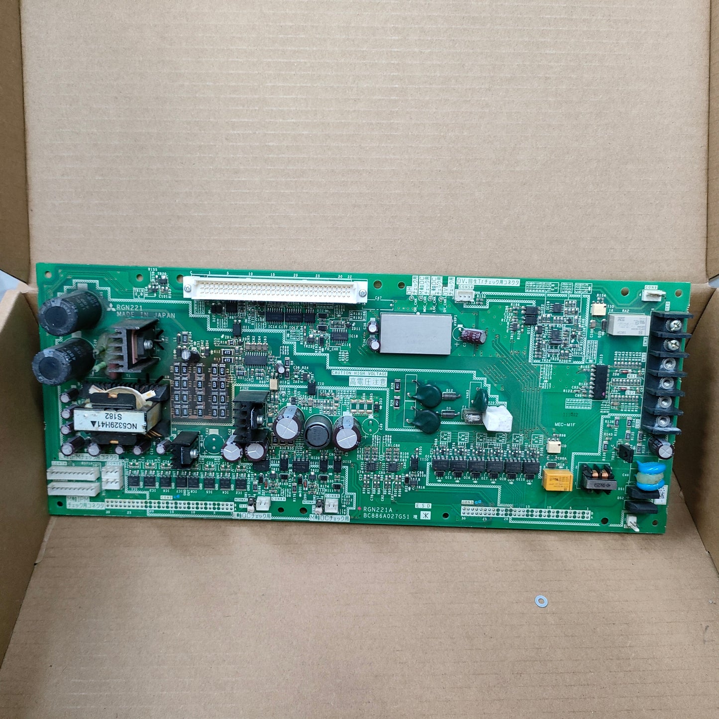 Mitsubishi RGN221A BC886A027G51 circuit board