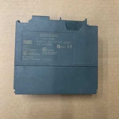 SIEMENS 6ES7331-7PF01-0AB0 SIMATICS S7-300 ANALOG INPUT MODULE