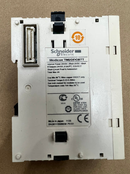 SCHNEIDER TM2DDO8TT Output Module