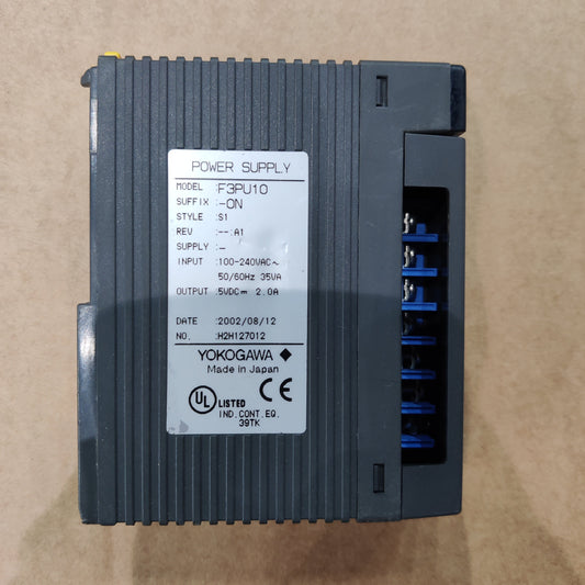 Yokogawa F3PU10-0N Power Supply Module