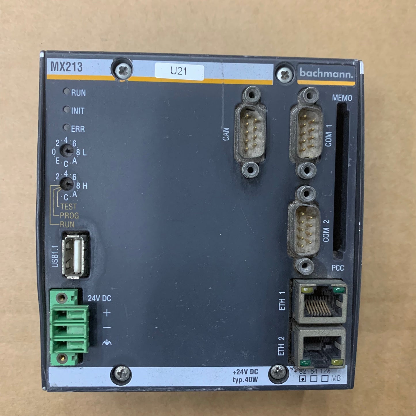 Bachmann MX213 CPU Module