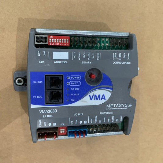 JOHNSON CONTROLS MS-VMA1630-0 PLC MODULE