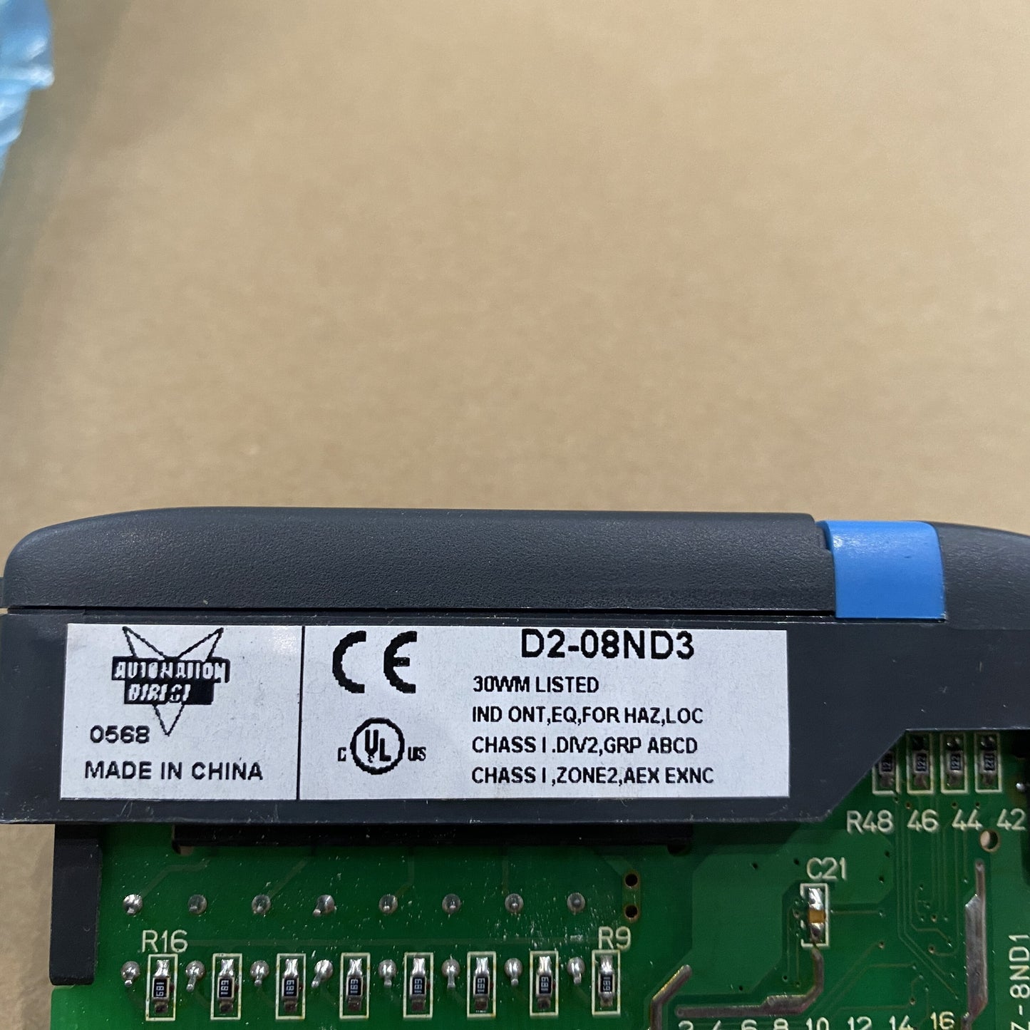KOYO PLC DIRECT D2-08ND3 INPUT MODULE