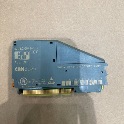 B&R X20-BC-0043-C01 EXPANSION MODULE