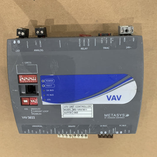 Johnson Controls Metasys MS-VAV1611-0