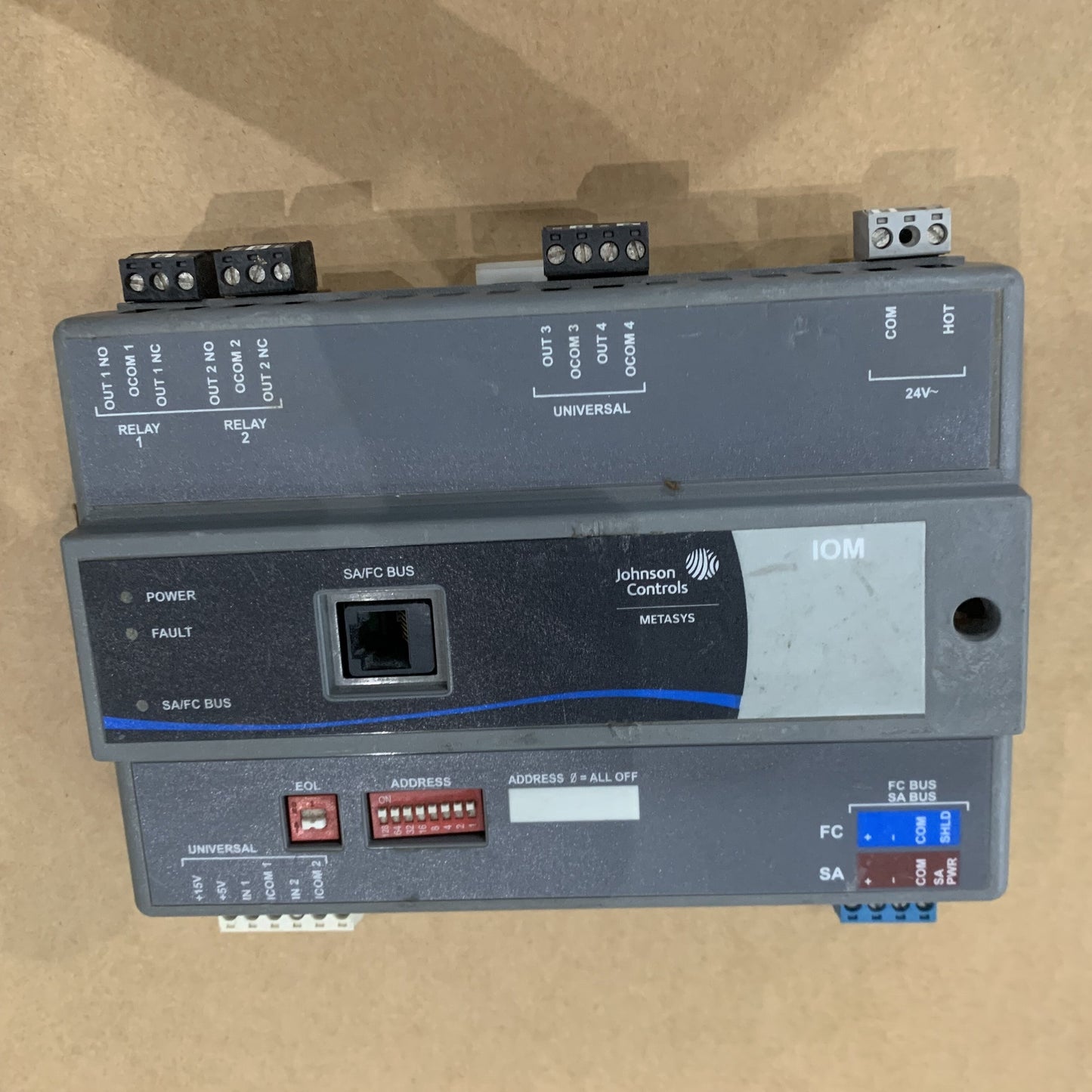 JOHNSON CONTROLS MS-IOM2710-0 PLC MODULE