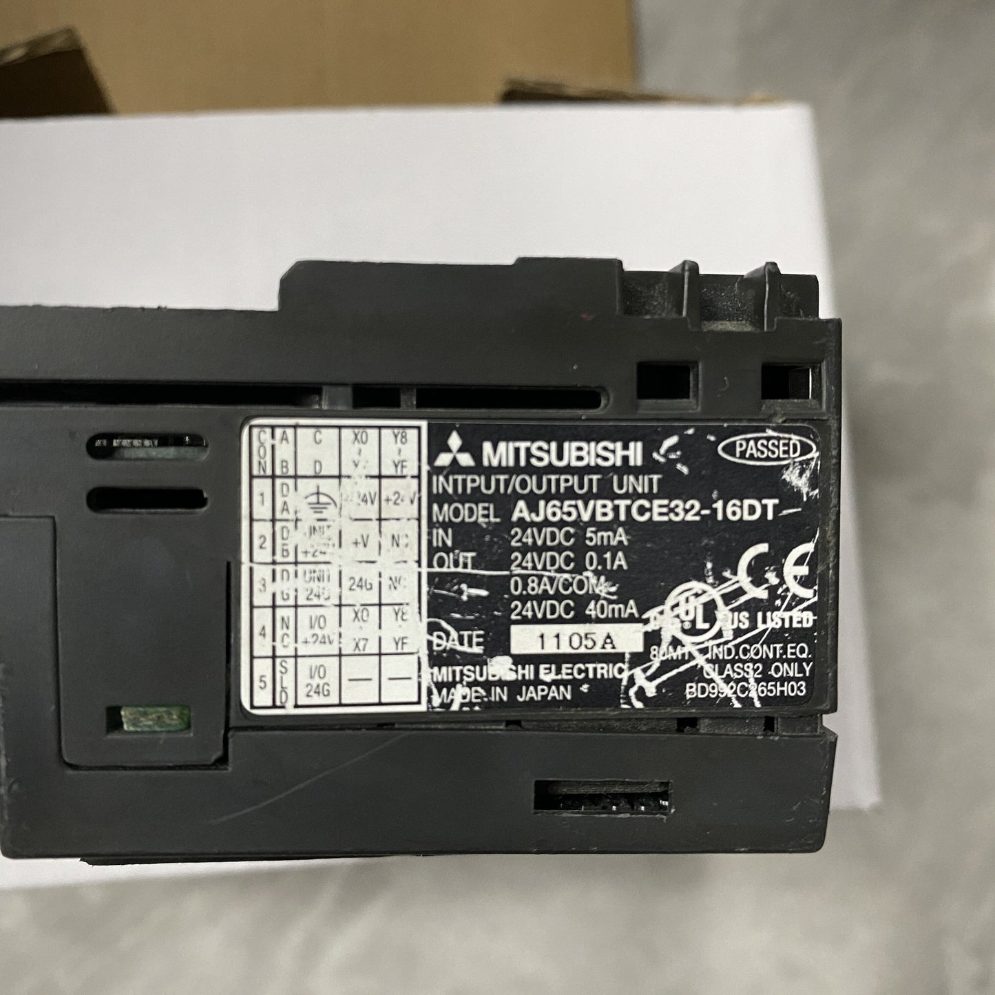 MITSUBISHI AJ65VBTCE32-16DT INPUT/OUTPUT UNIT