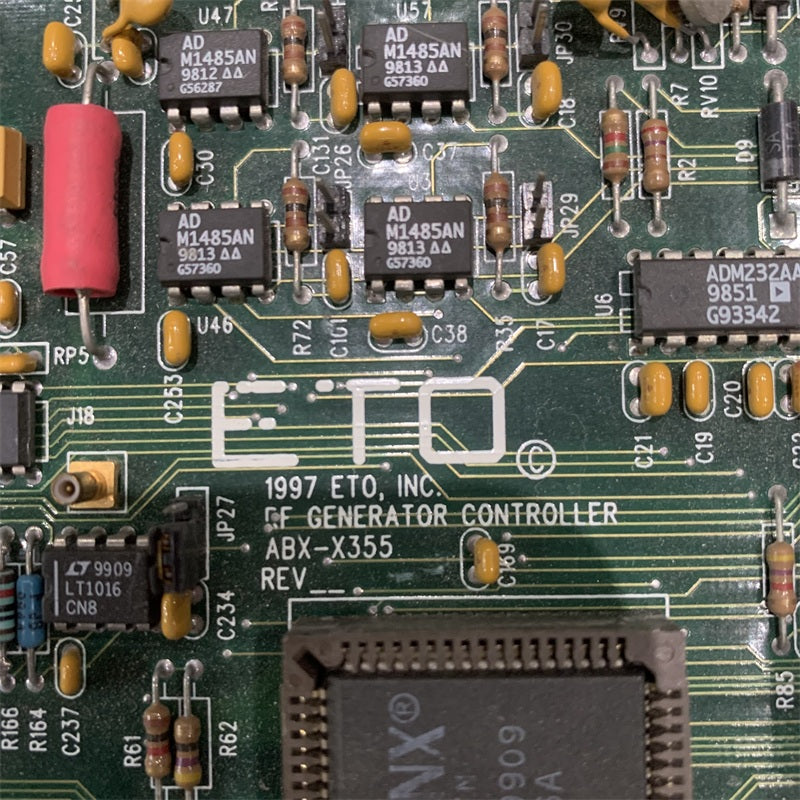 ASTEX ABX-X355 Rev H PCB RF GENERATOR CONTROLLER