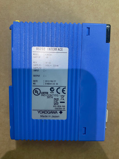 YOKOGAWA F3RZ81-0F PLC MODULE