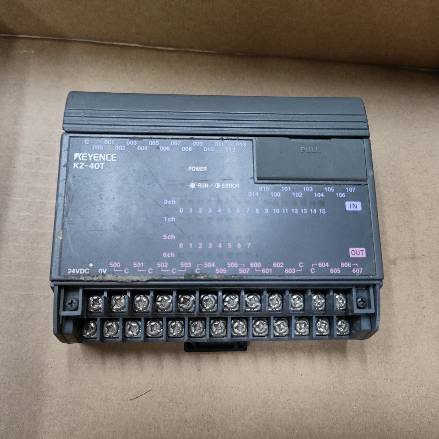 Keyence KZ-40T KZ40T PLC Programable Controller