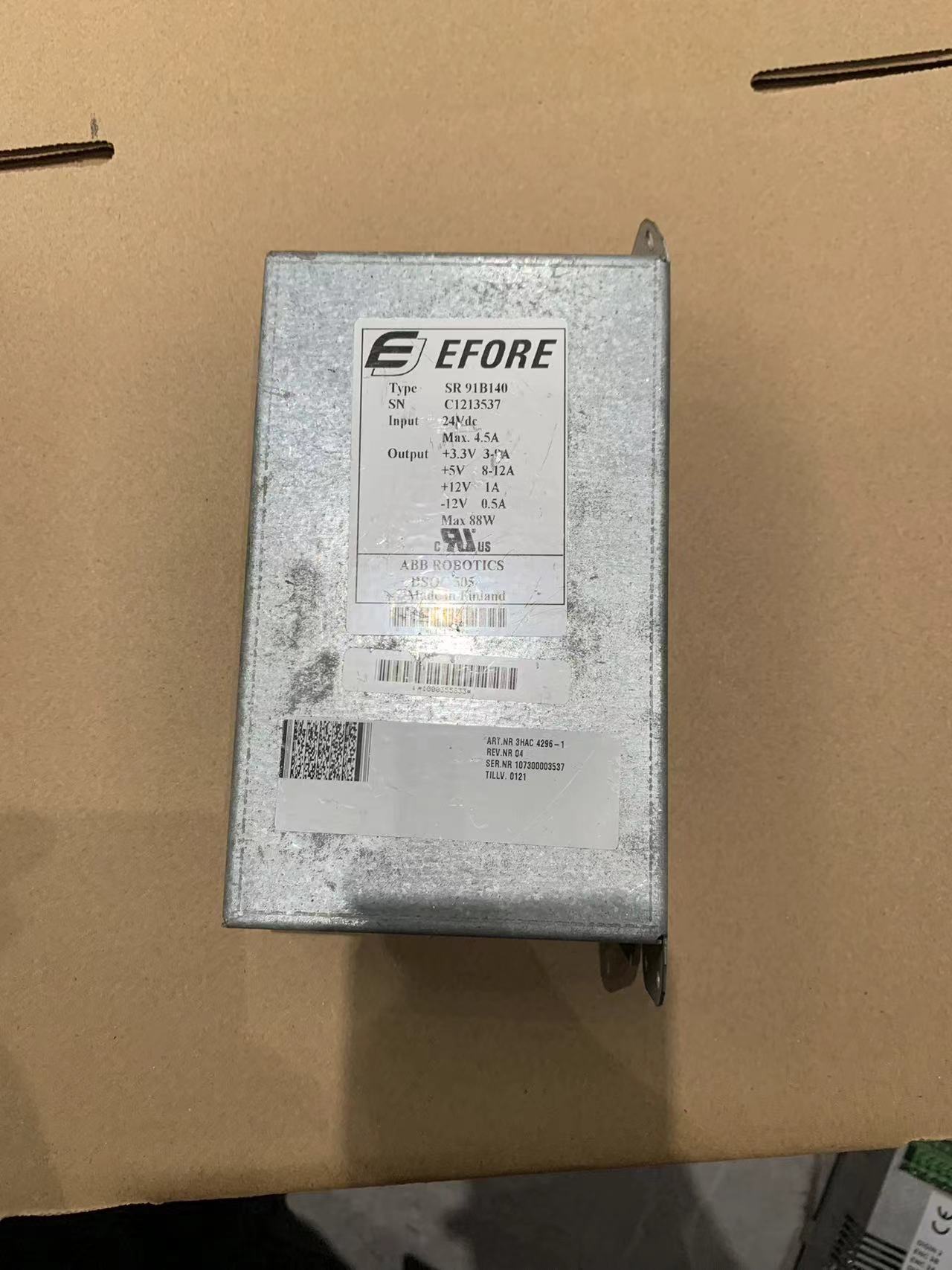 ABB SR91B140 DSQC505 3HAC4296-1 Robotic Efore Power Supply