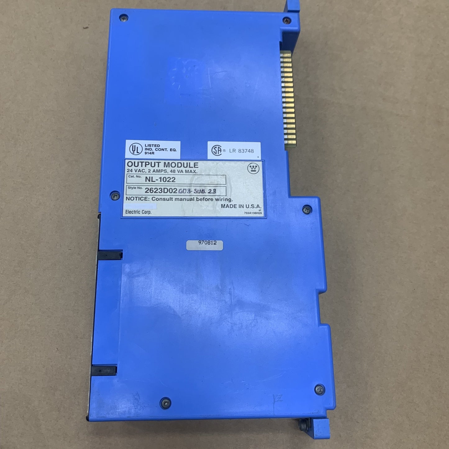 Westinghouse NL-1022 PLC Module