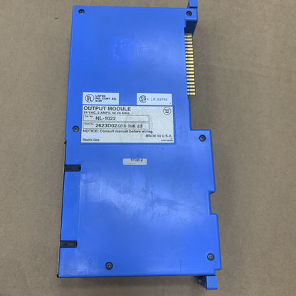 Westinghouse NL-1022 PLC Module