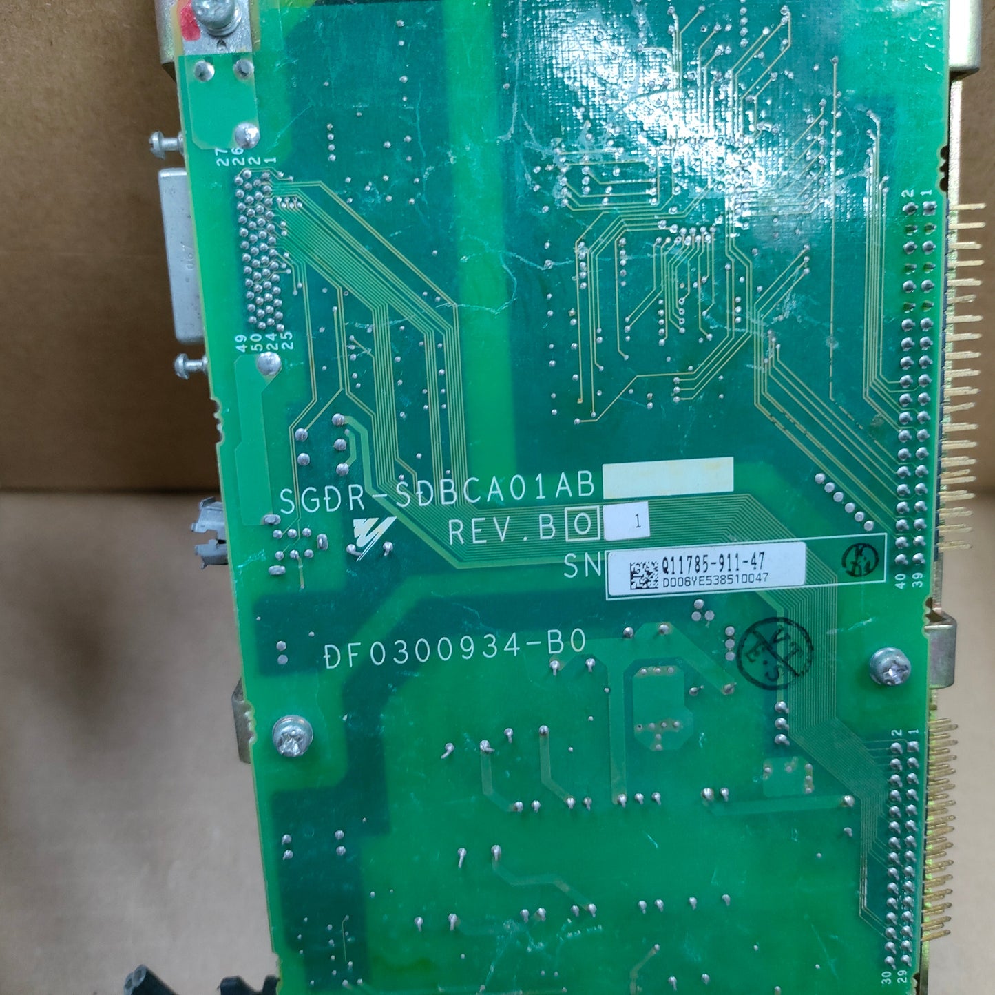 YASKAWA ELECTRIC SGDR-SDBCA01AB Robot Board