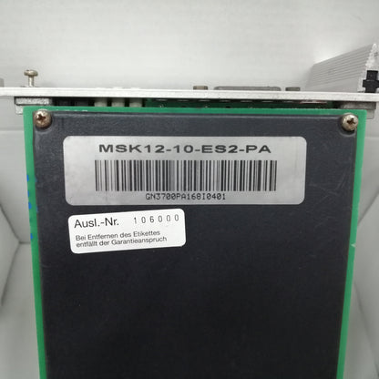 Bautz MSK12-10-ES2-PA Servo Controller