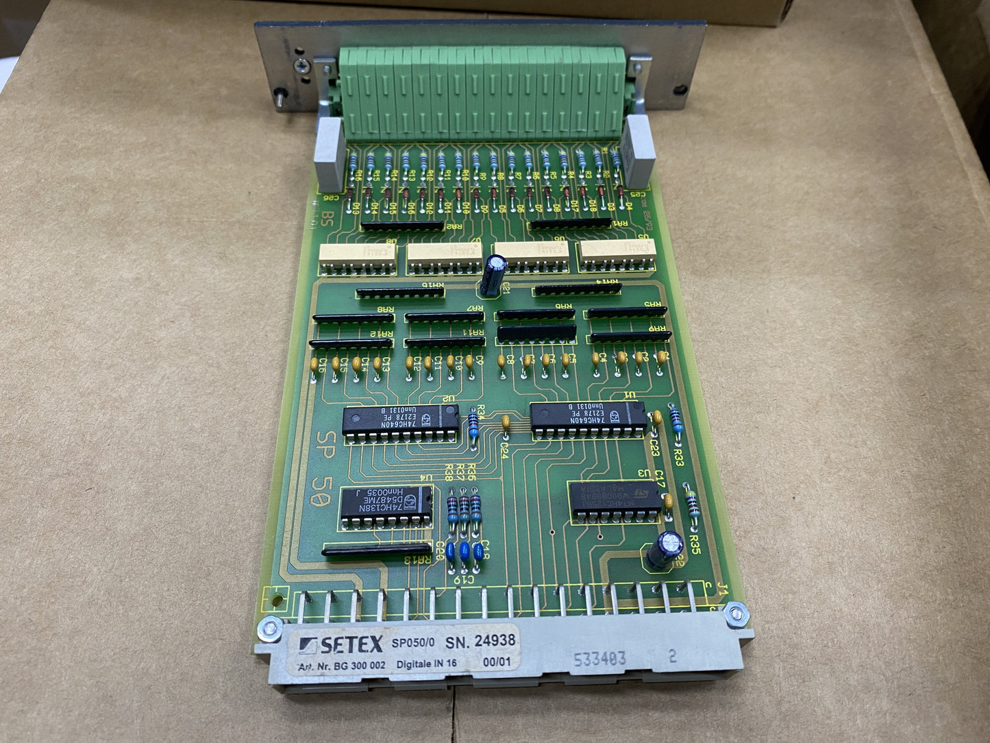SETEX SP050/0 Control Board